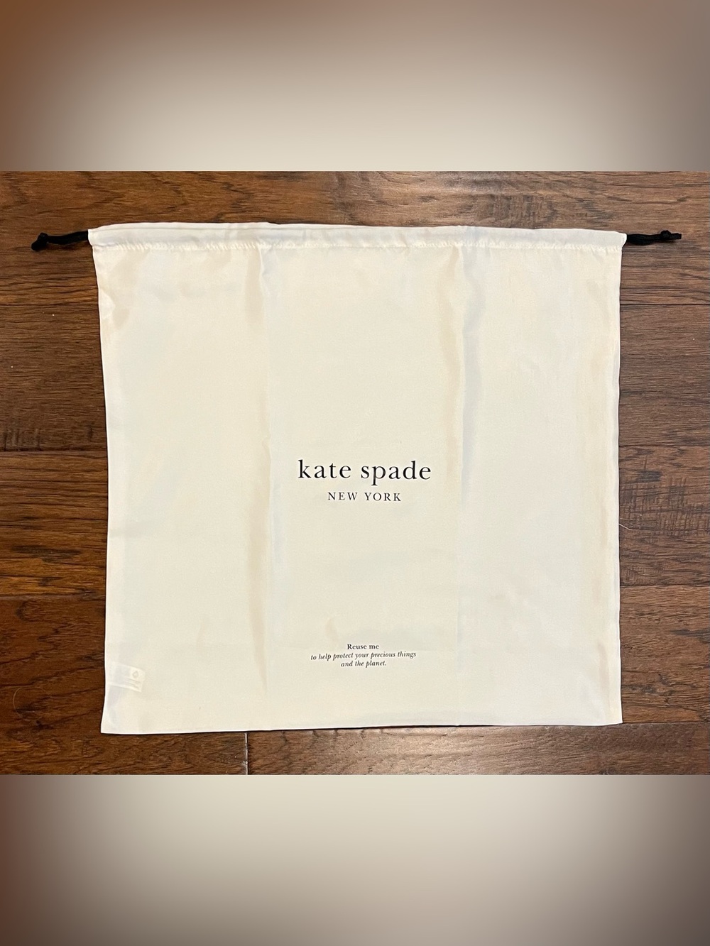 Kate Spade Drawstring Dust Bag 17.5” X 18.5”